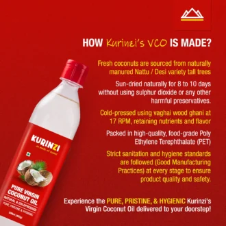 How kurinzi's virgin coconut oil is made - 500ml